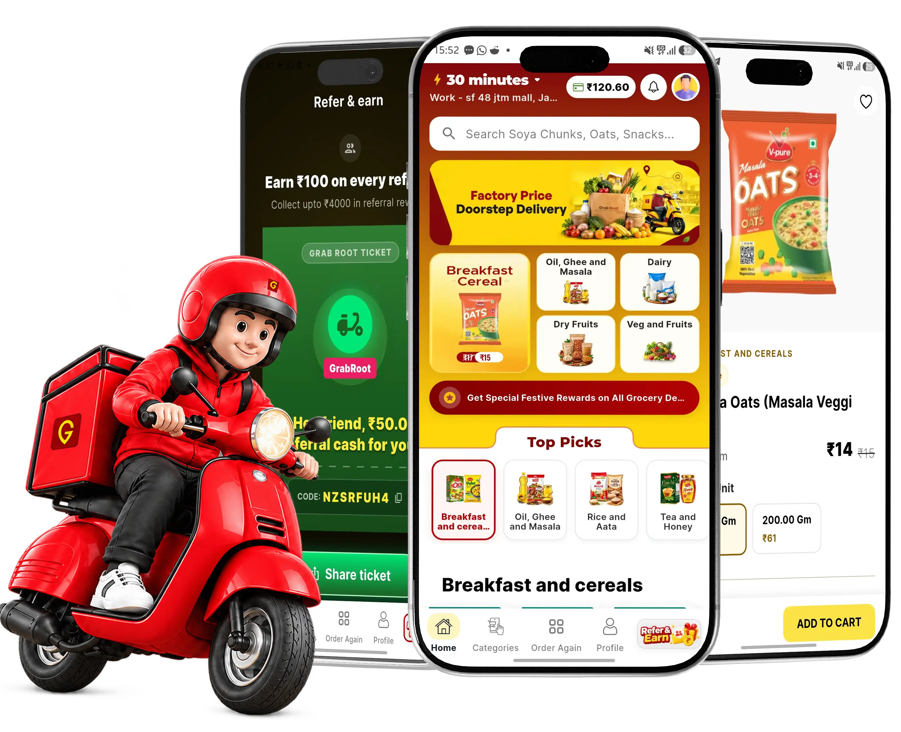 GrabRoot everyday essentials